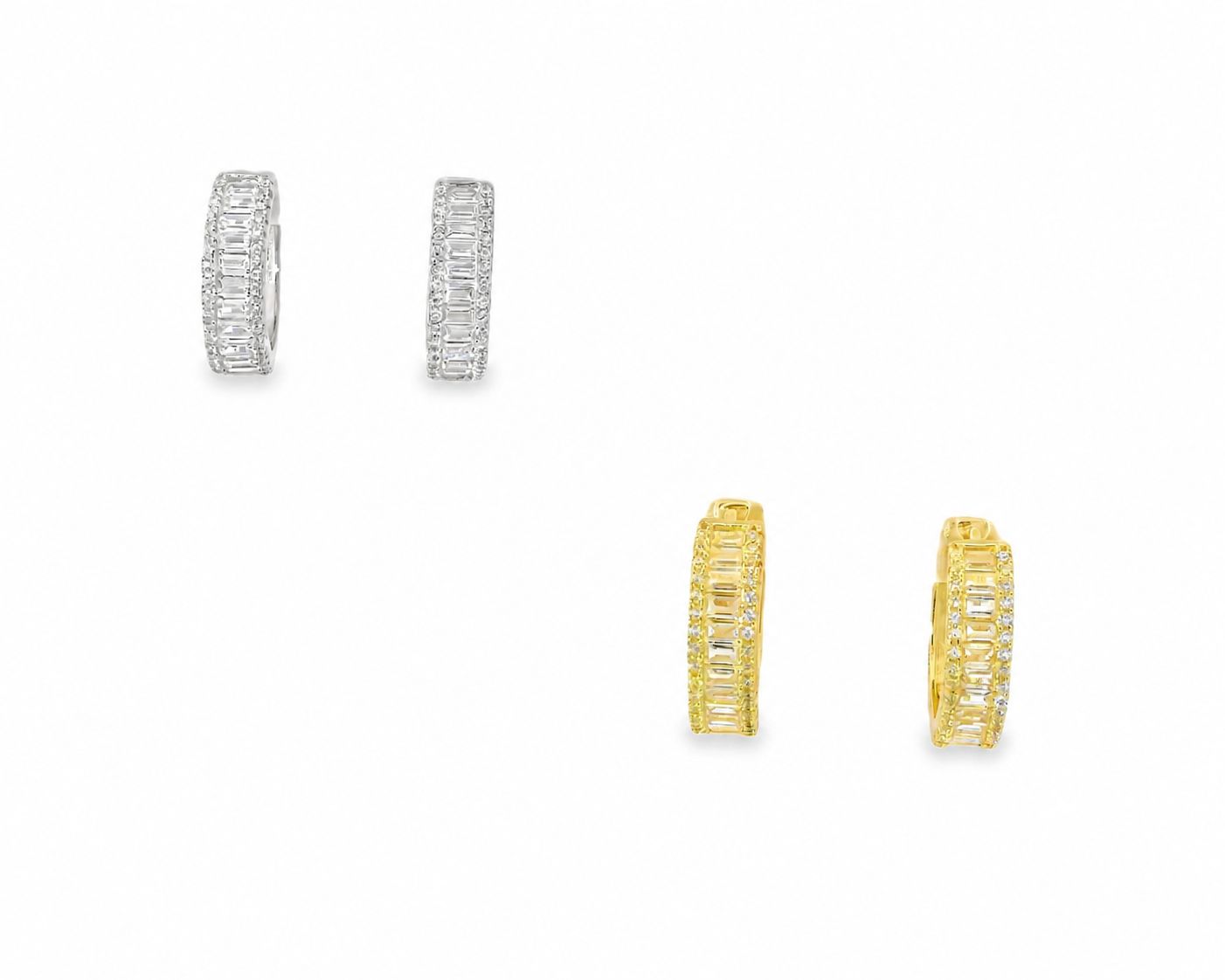 Mini Baguette Hoop - KE19923