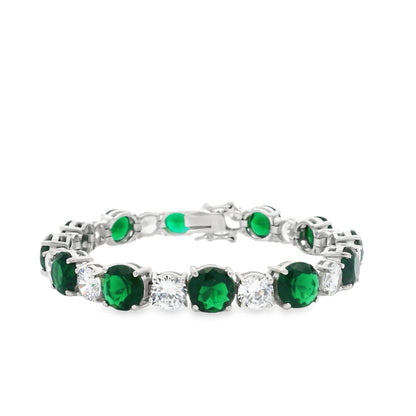 2 size Brilliant Stone Bracelet - KB33031B
