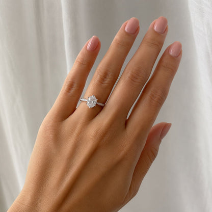 Classic Oval Engagement Ring