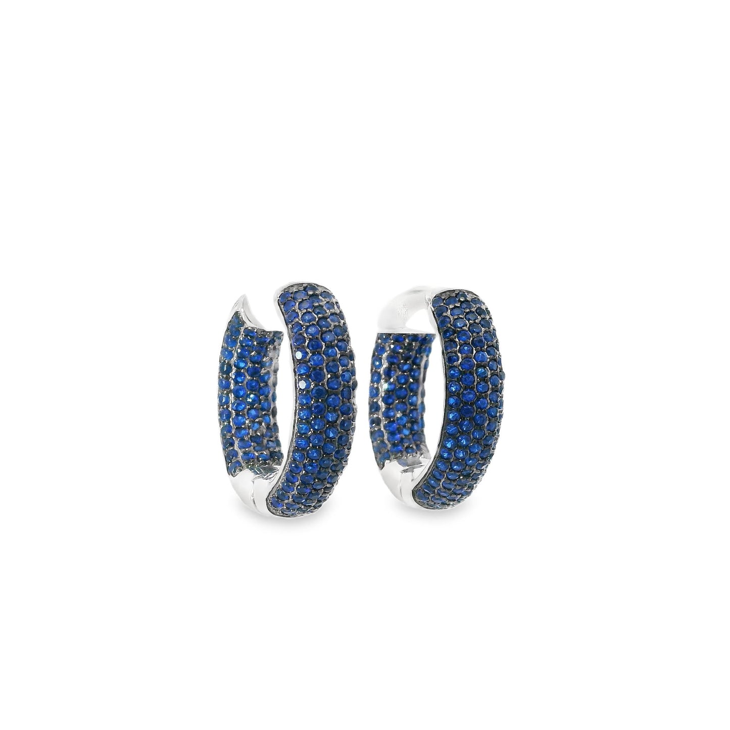 Pave Chunky 1" Hoop - KE19490