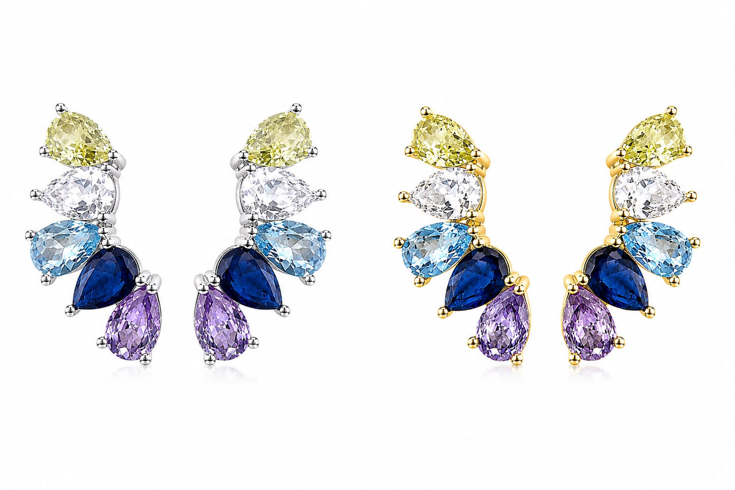 Elegant Tear Drop Crawlers - KE192198