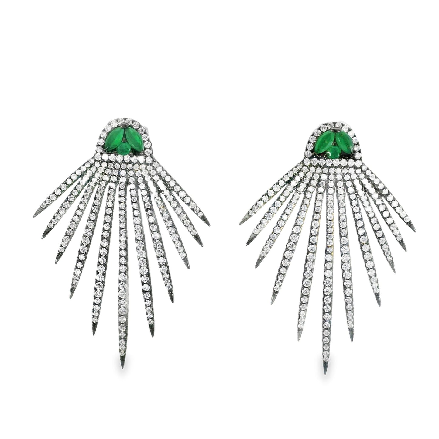 Elegant Down Spike Earring - KE192030