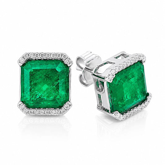 On ear Elegant Square Earring - KE192140