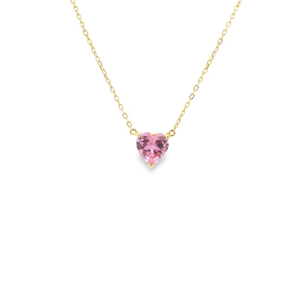 Heart Necklace 15+3" - PGN22196