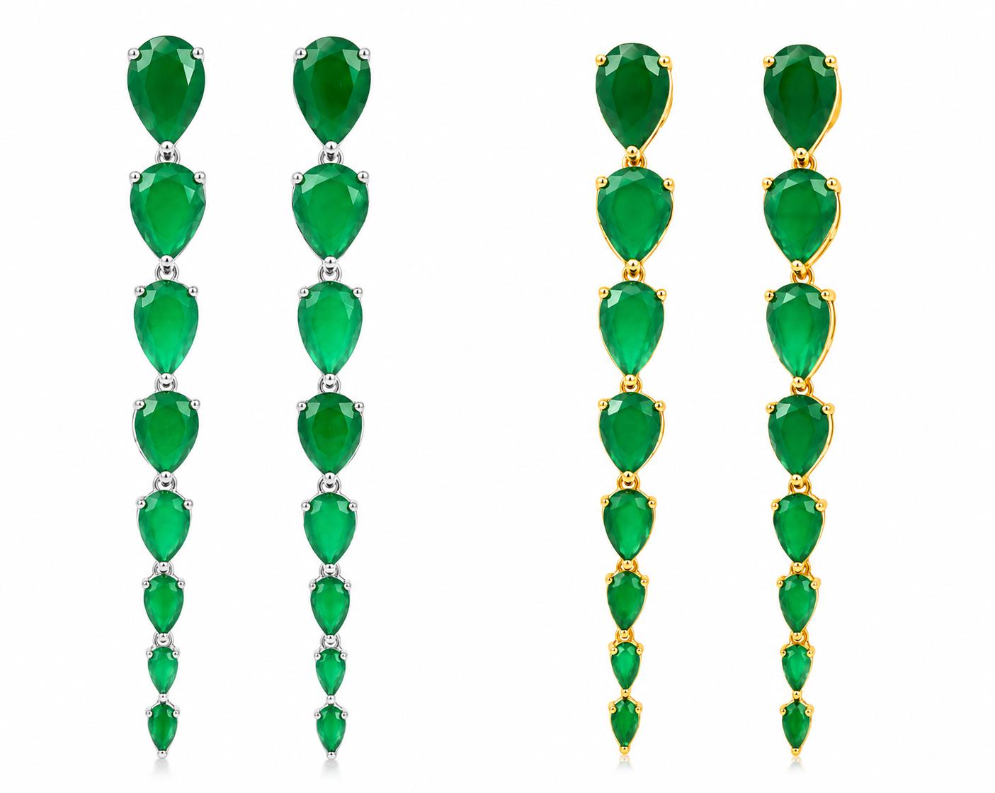 Elegant Long Tear Drops - KE192033