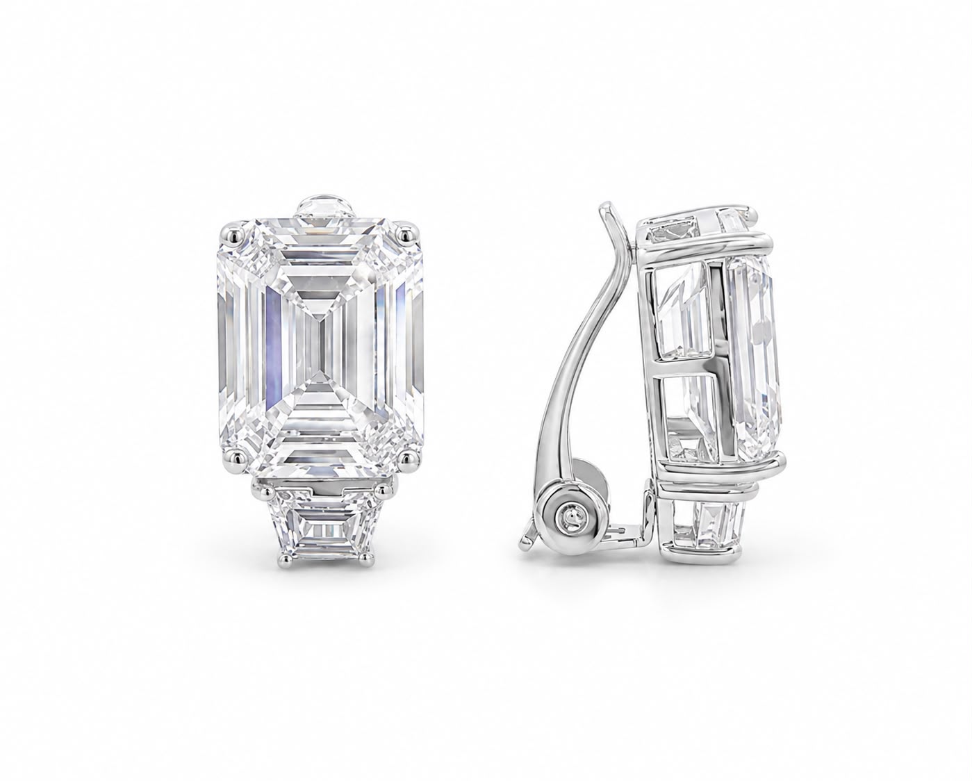 Emerald Cut CLIP ON - KE191079