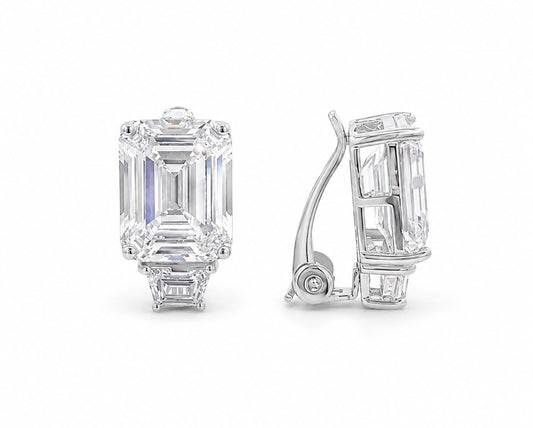 Emerald Cut CLIP ON - KE191079