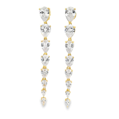 Elegant Long Tear Drops - KE192033