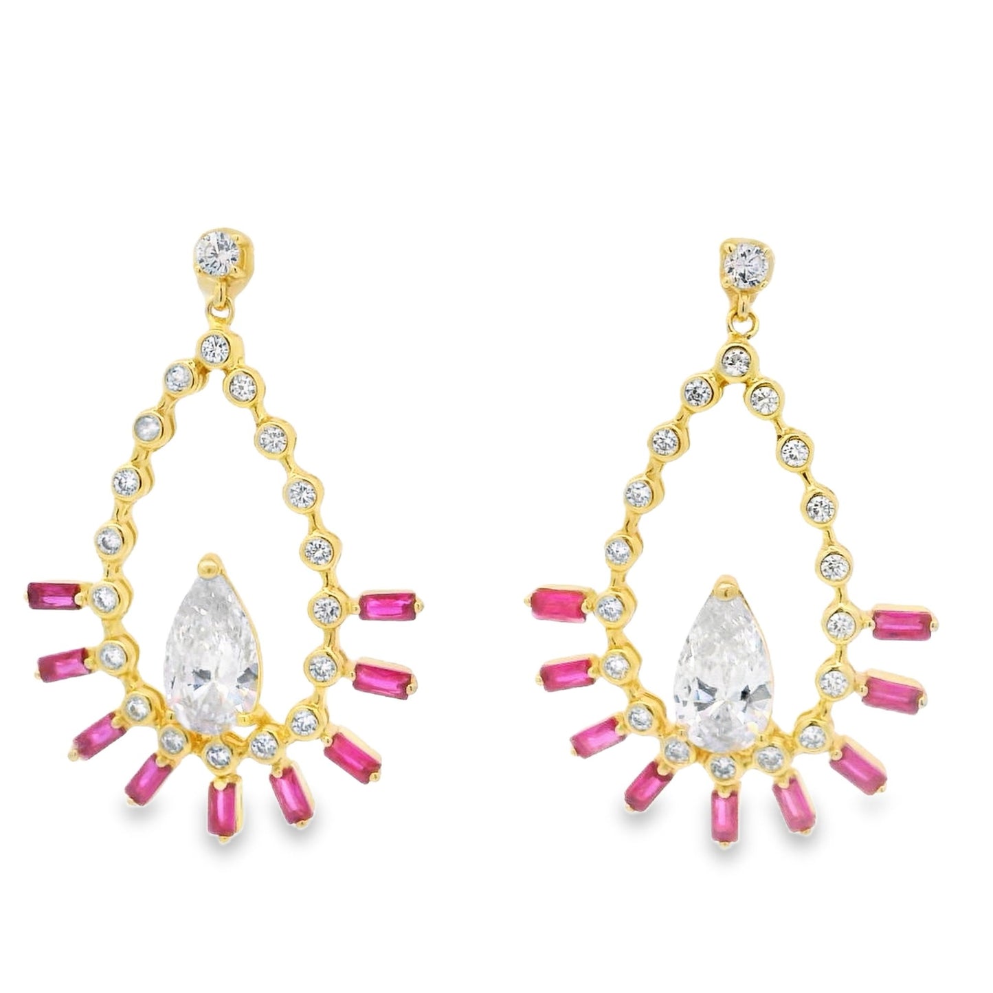 Medium Baguette Bezel Tear drop - KE192171