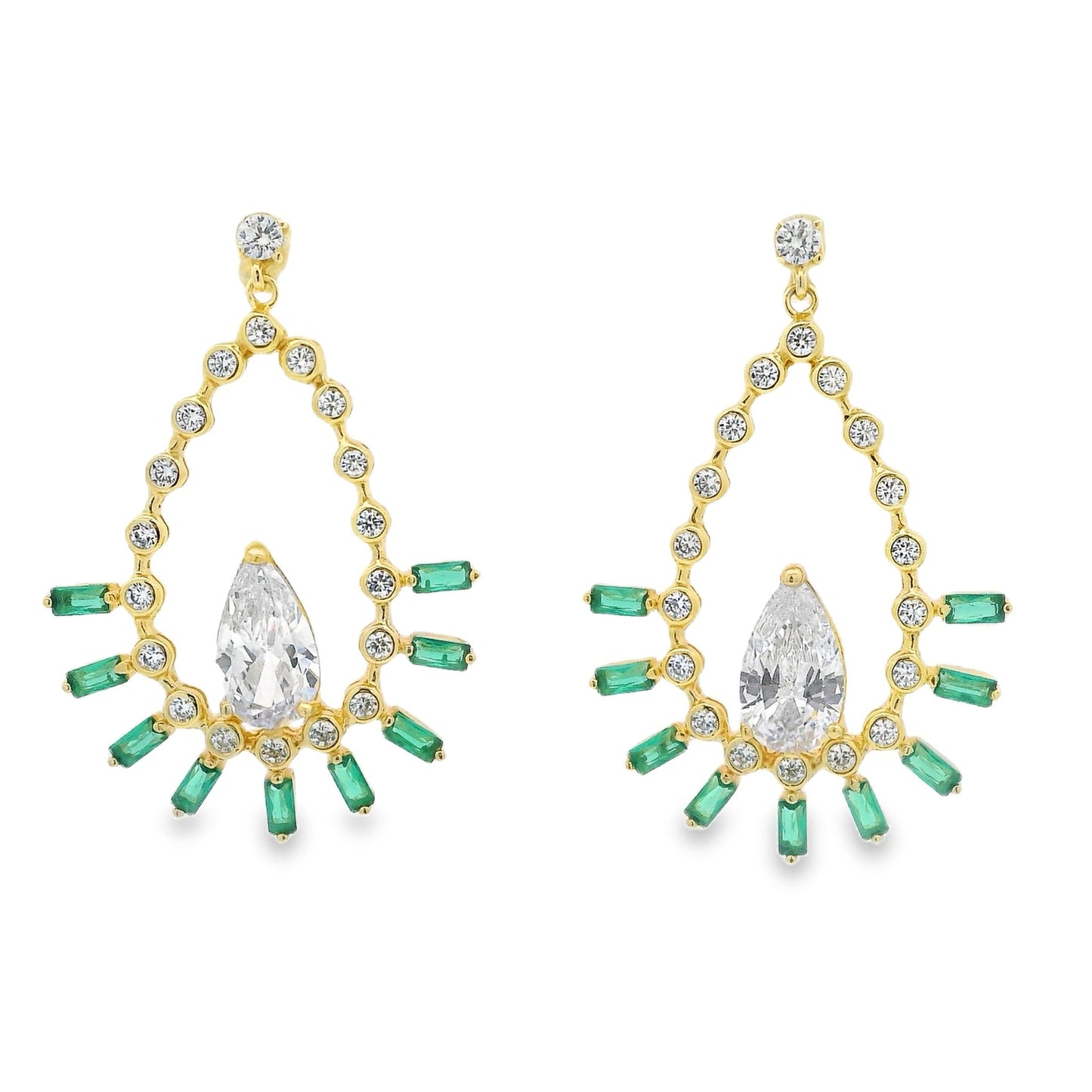 Medium Baguette Bezel Tear drop - KE192171