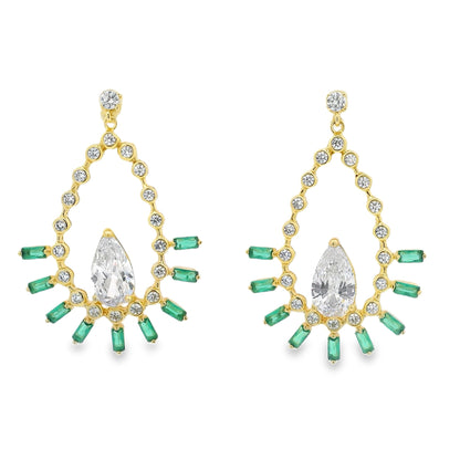 Medium Baguette Bezel Tear drop - KE192171
