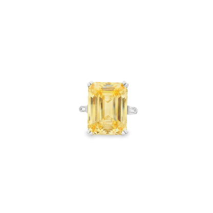 Stunning Emerald-Cut Diamond Ring - KR661001