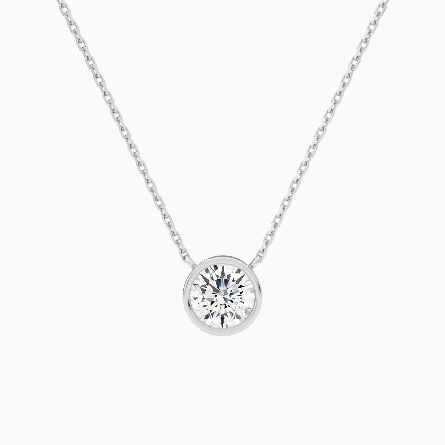 8MM Round Bezel Solitaire - PGN22446