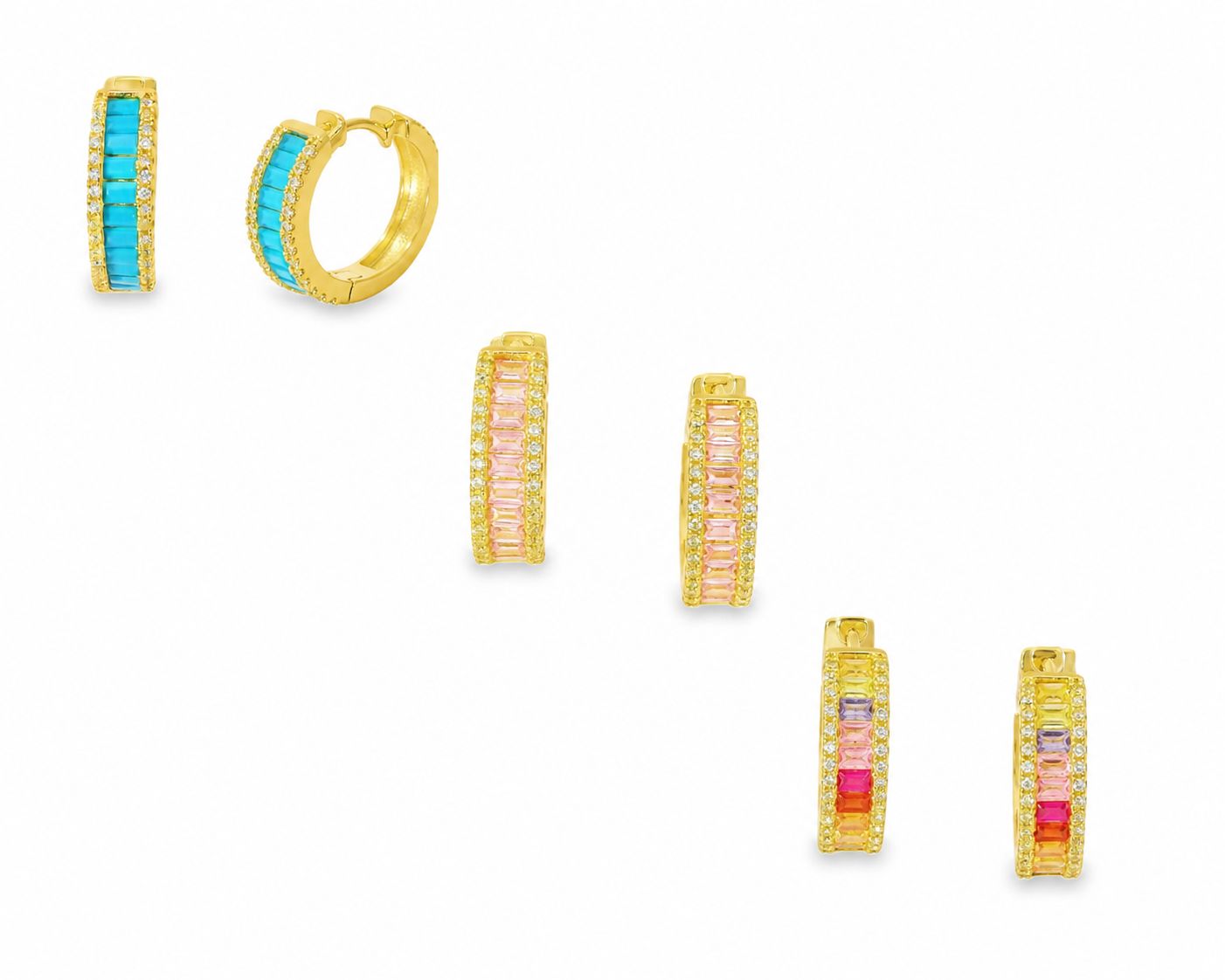 Mini Baguette Hoop - KE19923