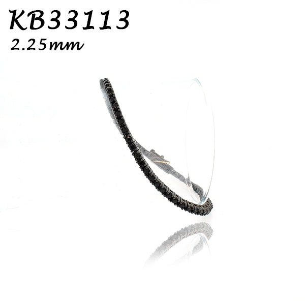 Diamond CZ 2.25MM 4prong Tennis Bracelet - KB33113